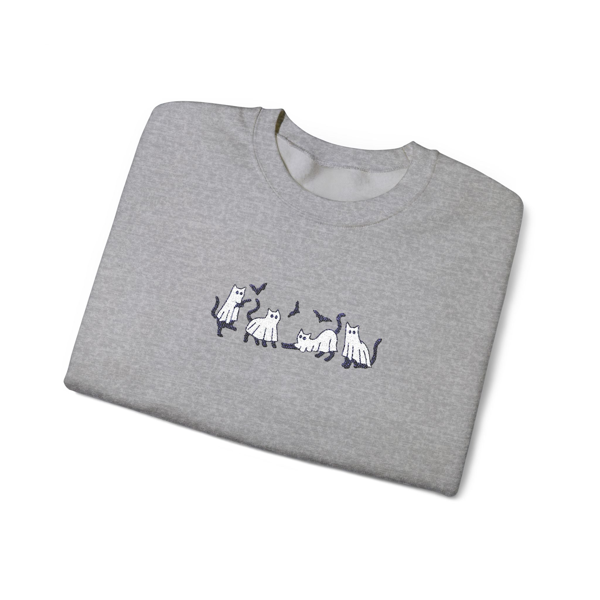 Cozy Cat Lover Crewneck Sweatshirt, Ideal for Pet Owners, Gifts for Cat Lovers, Casual Wear, Home Comfort