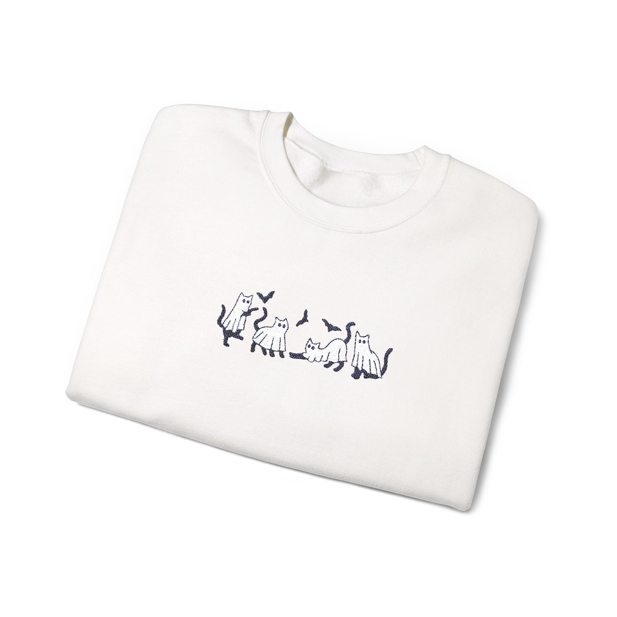 Cozy Cat Lover Crewneck Sweatshirt, Ideal for Pet Owners, Gifts for Cat Lovers, Casual Wear, Home Comfort