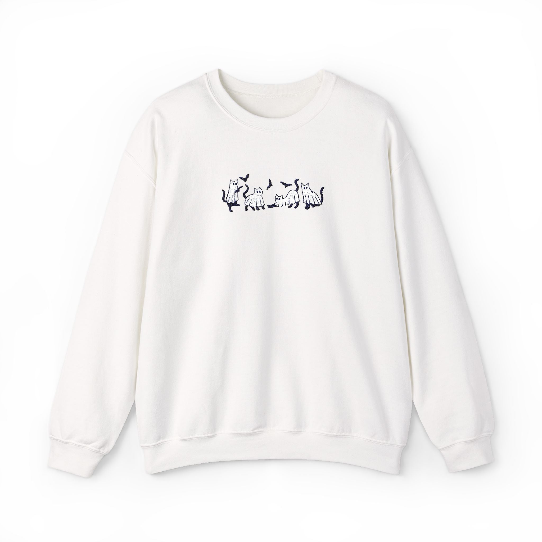 Cozy Cat Lover Crewneck Sweatshirt, Ideal for Pet Owners, Gifts for Cat Lovers, Casual Wear, Home Comfort