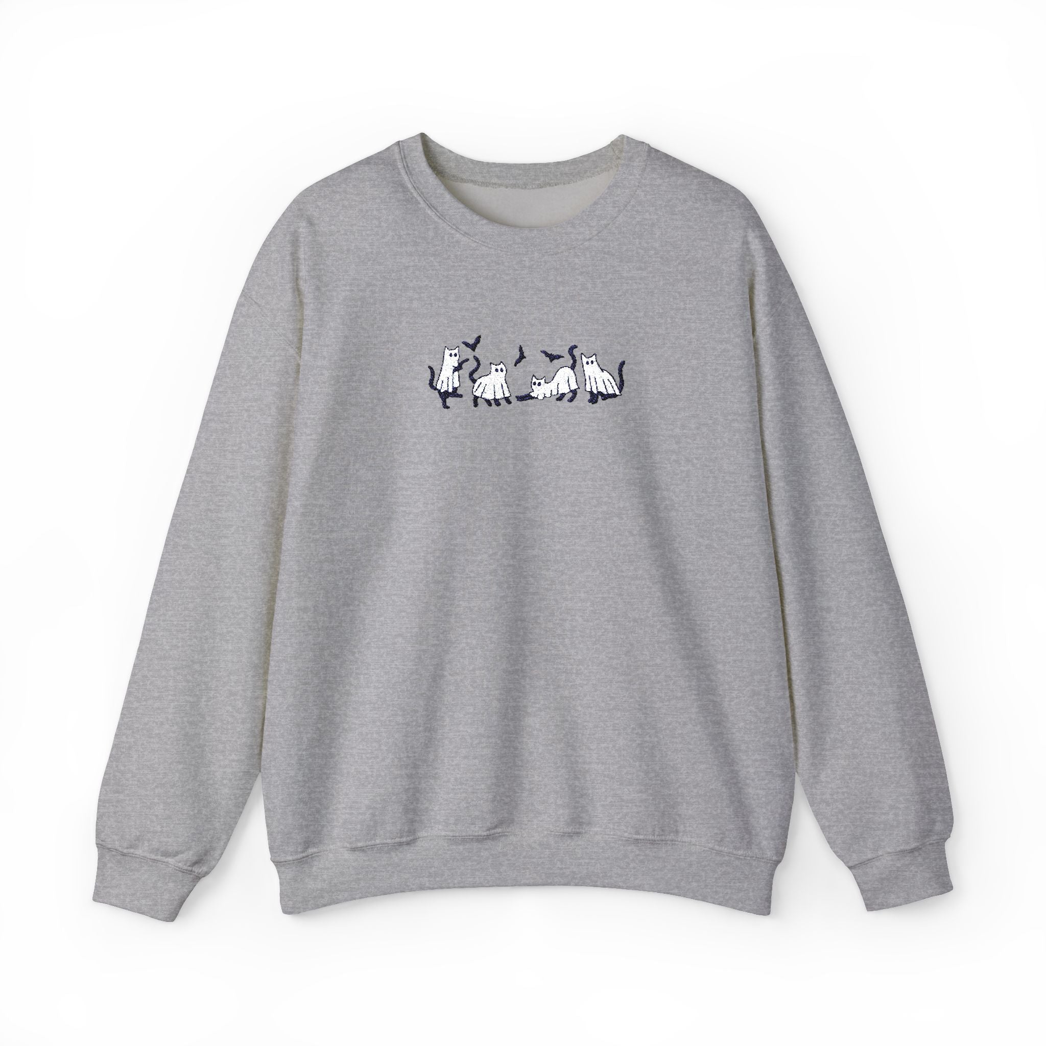Cozy Cat Lover Crewneck Sweatshirt, Ideal for Pet Owners, Gifts for Cat Lovers, Casual Wear, Home Comfort